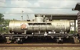 タム100形 アタム1253タンク車1993年9月24日 宇部駅