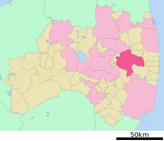 田村市位置図