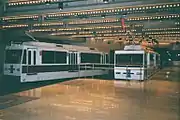 タンディ・センターの地下に設置されていたターミナル駅(2002年撮影)