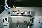 運転台(2002年撮影)