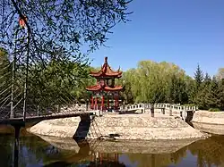 白城兵器試験センターの公園