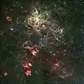 タランチュラ星雲とその周辺credit: ESO