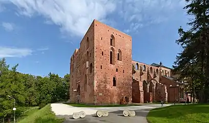 大聖堂の遺跡とタルトゥ大学博物館