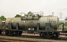 国鉄タサ5600形アコタサ56091997年7月6日、南四日市駅