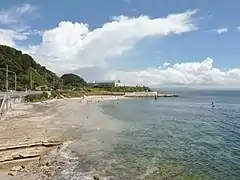 観音崎南岸の「たたら浜」