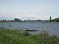城沼から筑波山を望む