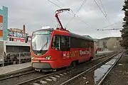 Tatra T3K"イシュ"(2023年撮影)