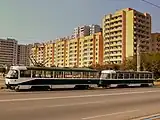 平壌市電（平壌）（2012年撮影）