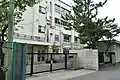 江東区立辰巳中学校（2018年7月27日撮影）