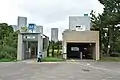 2番出入口（2018年7月27日撮影）