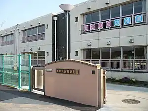 奈良市立辰市幼稚園(辰市城の主郭推定地)