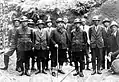 岸農政局長による田沢疏水開墾国営工事視察(1941年6月5日)