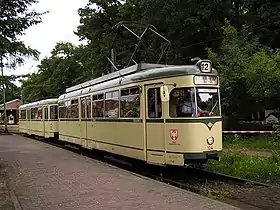 フランクフルトのトラム車両