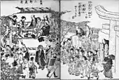 江戸参府途上京都でのカピタン一行