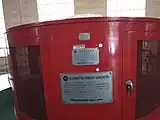 発電機(交流発電機)の銘板