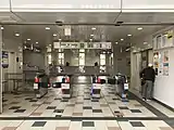 改札口（2020年2月）