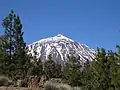 スペイン最高峰のテイデ山(3718m)