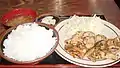 焼肉定食の例1