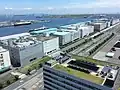 21階展望室から東京ゲートブリッジを見る（2017年5月5日撮影）
