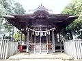 拝殿（2016年4月10日撮影）