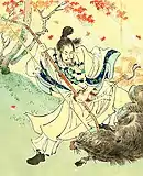 1896年安達吟光画