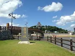 城内橋と本丸