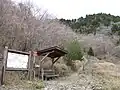 スーパー林道脇の登山口