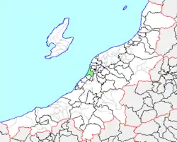 寺泊町の位置