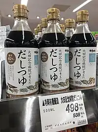 減塩タイプのめんつゆ