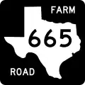 Farm-to-market road shield, Texas