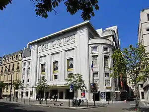 パリのシャンゼリゼ劇場 (1911-1913)/ オーギュスト・ペレ設計