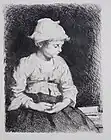 Schoolbijven (1886)   テレーズ・シュヴァルツェ