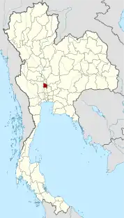 アーントーン県の位置
