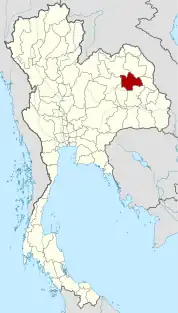 カーラシン県の位置