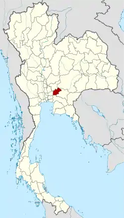 ナコーンナーヨック県の位置