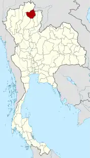 パヤオ県の位置
