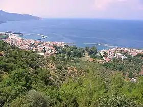 リメナス港
タソス島 タソス島の位置ギリシャの地図を表示タソス島タソス島 (エーゲ海)エーゲ海の地図を表示