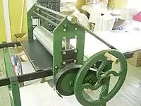 版画用プレス機