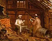 ウィリアム・シドニー・マウント Card Players (c.1835)