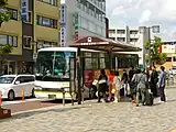 ザ・クレストホテル前バスのりば