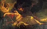 ジョシュア・レノルズ - The Death of Dido (1781)