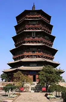 応県木塔(仏宮寺釈迦塔)