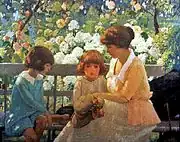 "The Garden Bench" (1920)