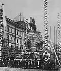 1910年の除幕式