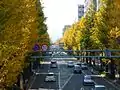 東京八王子市追分町付近