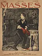 「The Masses」表紙絵(1914)