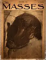 『マッシズ』の表紙絵 (1916)