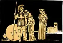 The Story of the Iliad (1895)のイラスト