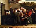 『尼僧のオウム（ヴェル・ヴェル）』1839-40年。油彩、キャンバス、32.5 × 40 cm。私蔵。