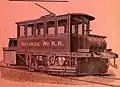 Atlantic Avenue RailroadのELECTRIC SNOW SWEEPER（1894年）